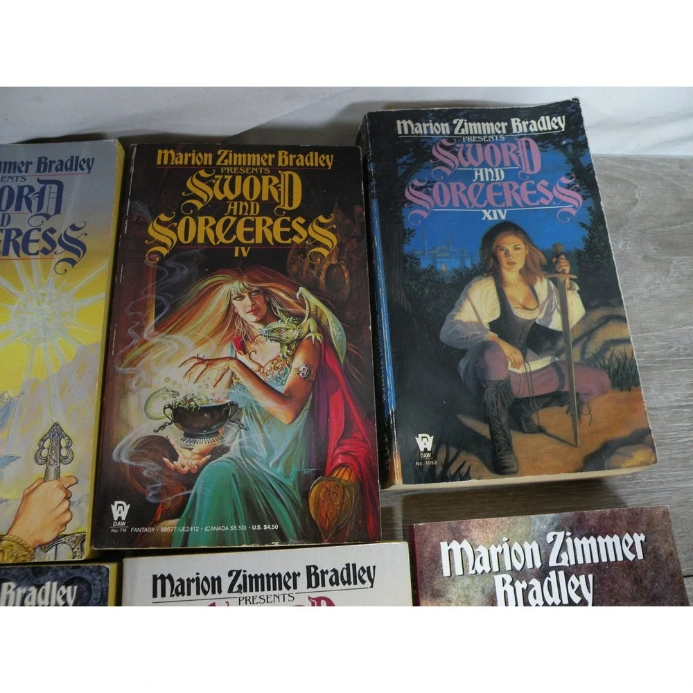 Marion Zimmer Bradley Sword and Sorceress Collection Lot 15 Books Paperback